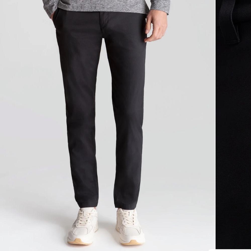 Birddogs Stretch Khakis with Built-in Liner in Black 34x32